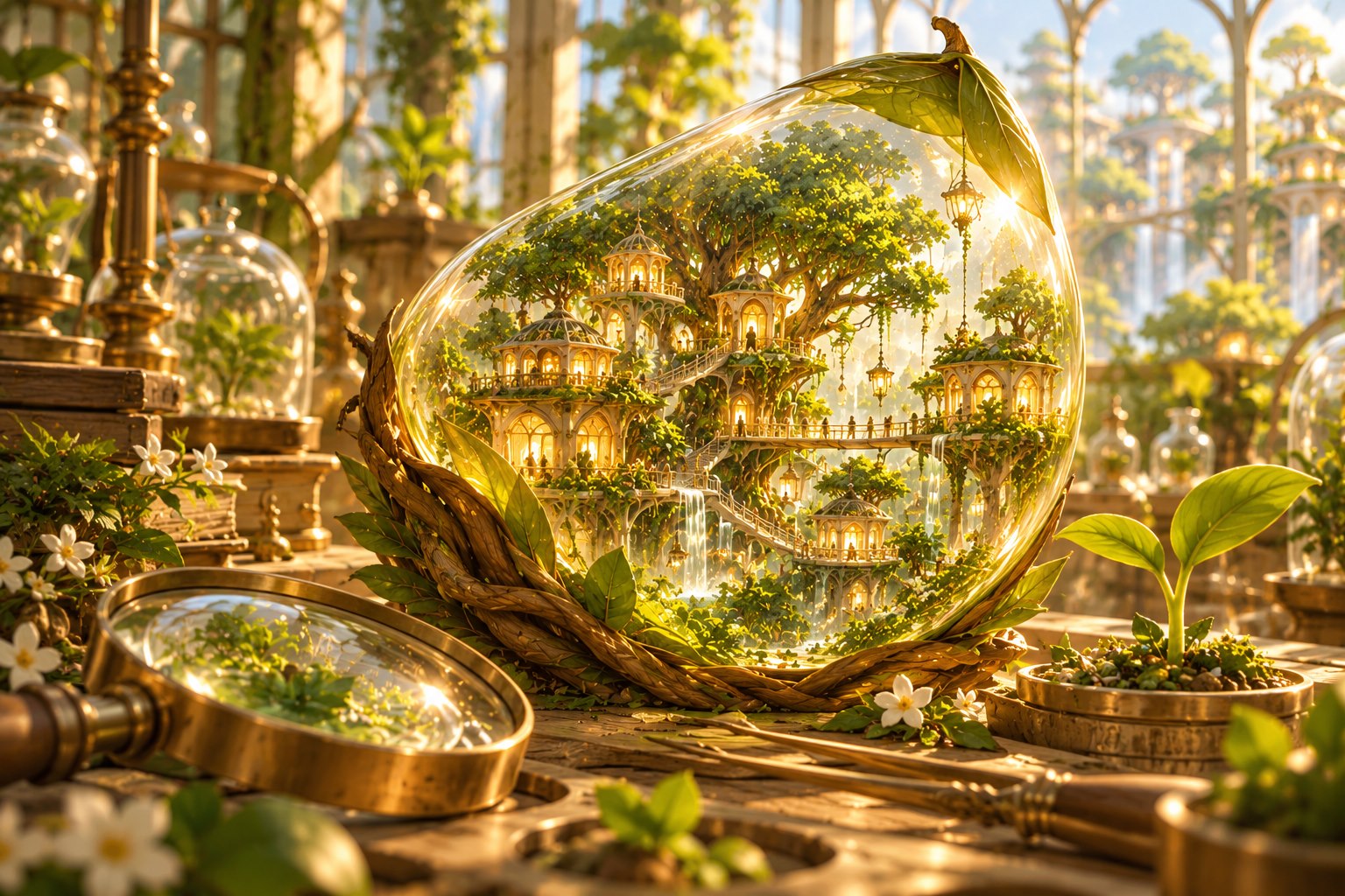 The window in the seed concept scene
